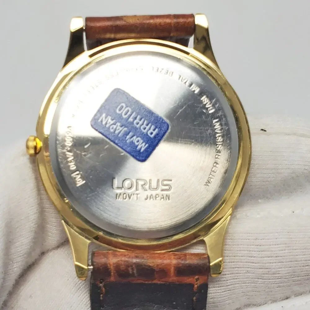 Disney X Lorus Mickey Mouse Mother of Peral VTG Watch